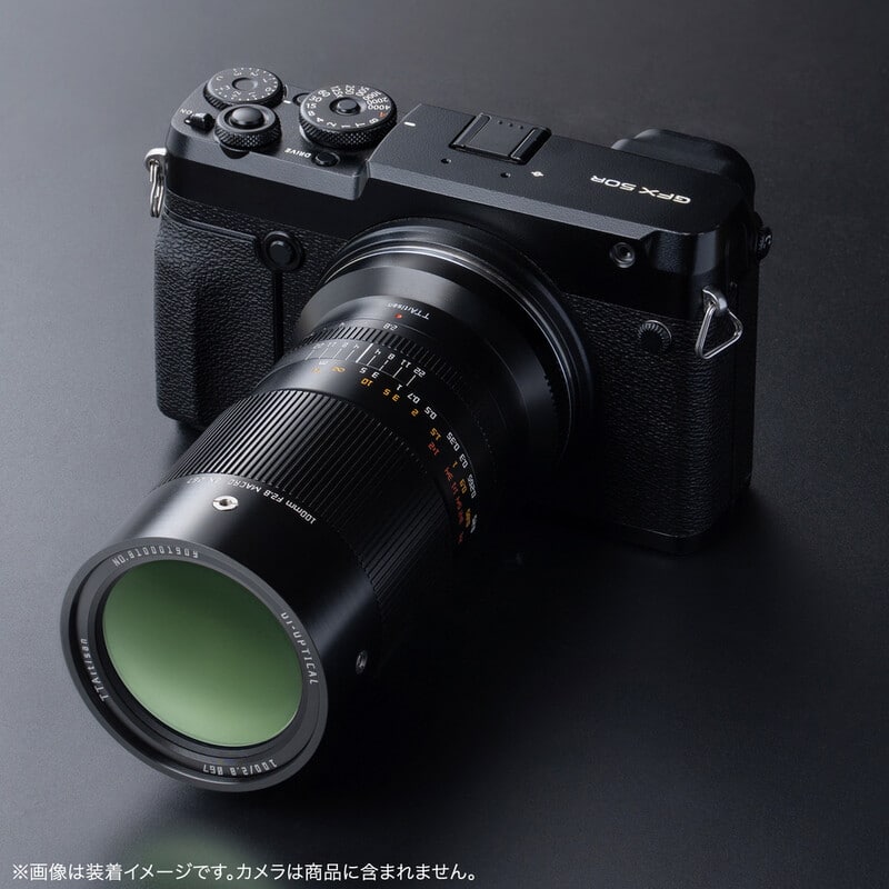 TTArtisan 100mm f/2.8 MACRO 2X ブラック 富士フイルムGFX Gマウント TT-100F28M-G