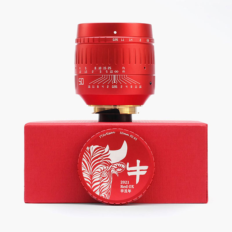 TTArtisan 50mm f/0.95 ASPH Red Limited Edition ライカMマウント M50mm f/0.95・ASPH (RD)