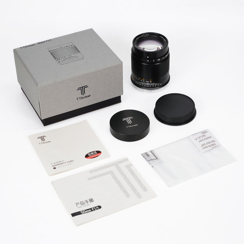 TTArtisan 50mm f/1.4 ASPH ブラック Lマウント