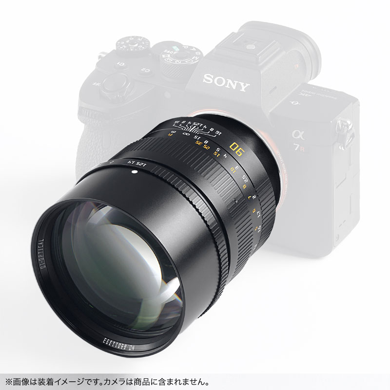 TTArtisan 90mm f/1.25 ブラック ソニーEマウント E90mm f/1.25