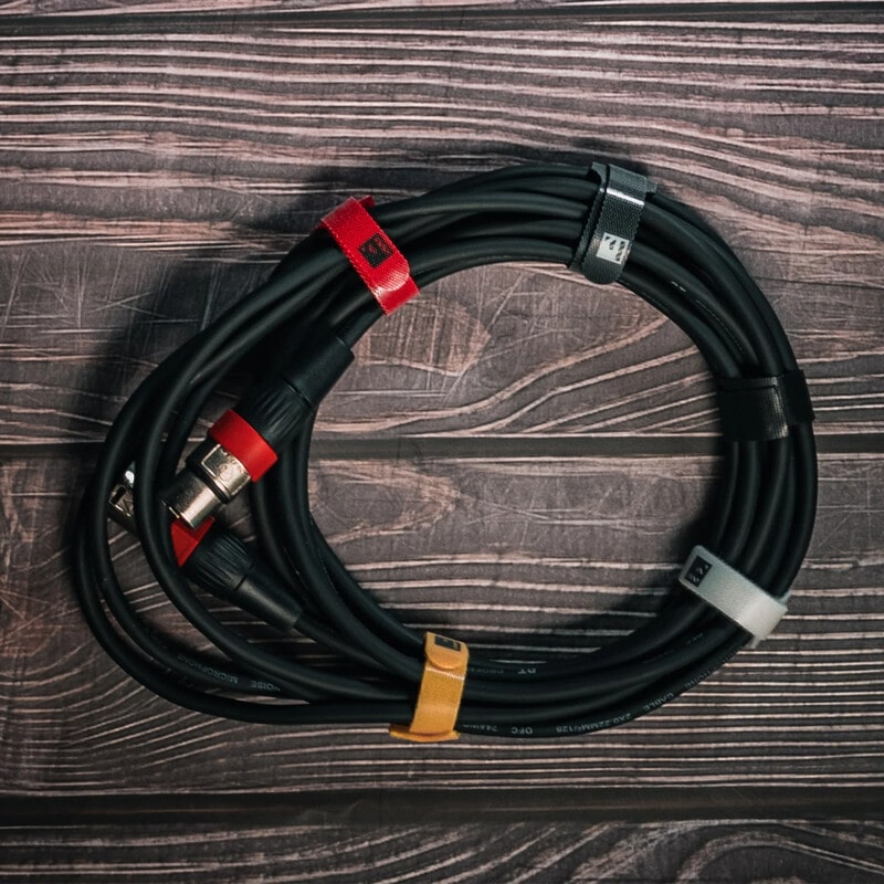 フック & ループ タイ 12mm x 150mm(7色 x 15個入) FHOOKLOOP-15