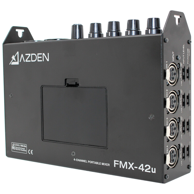 FMX-42u 4チャンネルポータブルミキサー