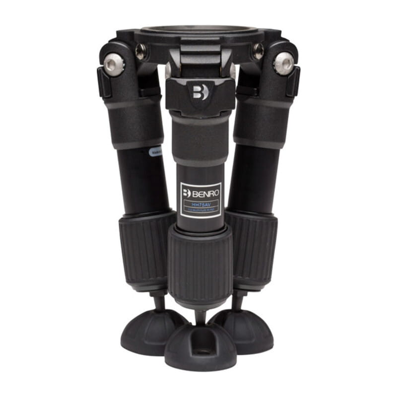 Benro HH75AV ハイハット ミニビデオ三脚アルミニウム 75mm 2セグメント