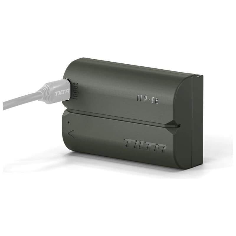 LP-E6P Battery with USB-C Input (2400mAh) - Green TLP-E6P-GN