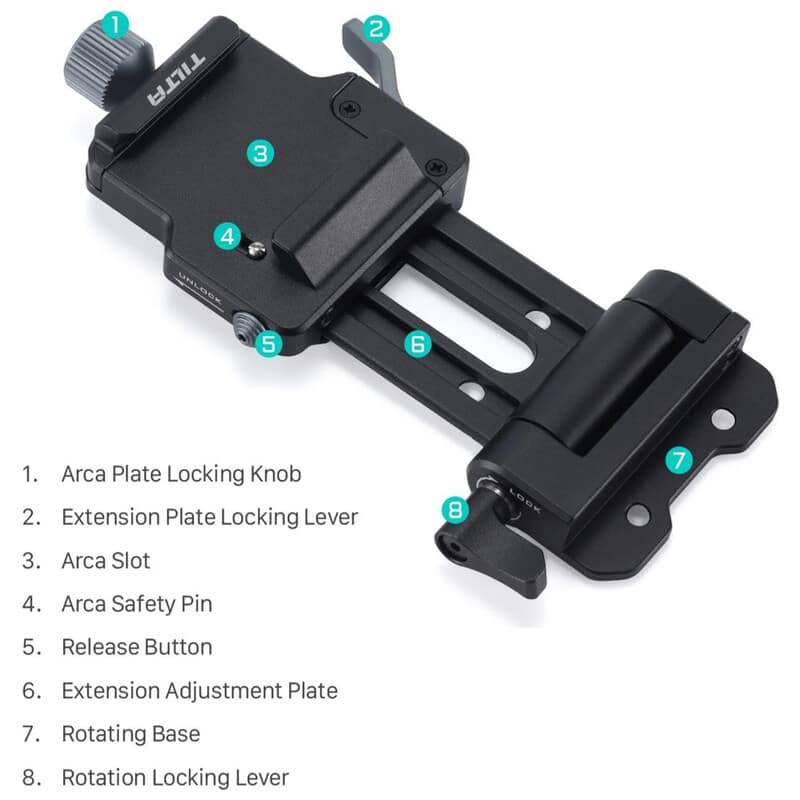 Adjustable ARCA Receiver TA-BTP4-AR-B