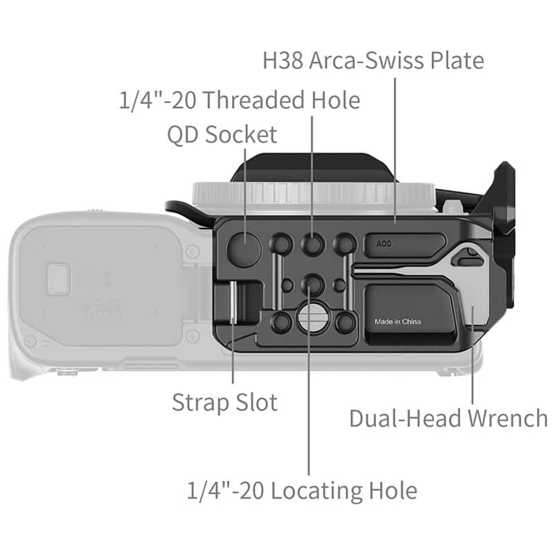 Nikon ZR用 ハーフケージ 5905