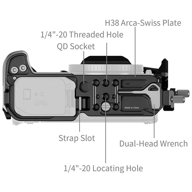 Nikon ZR用 「HawkLock」 クイックリリースケージキット 6113