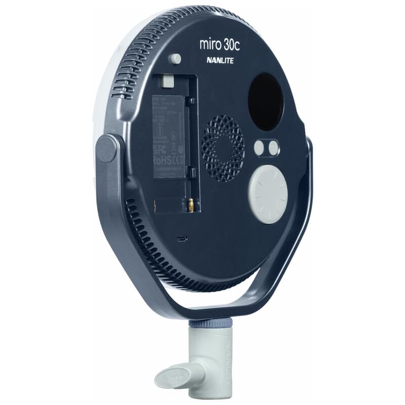 miro 30c フルカラー丸型パネルライト(ミッドナイトブルー)