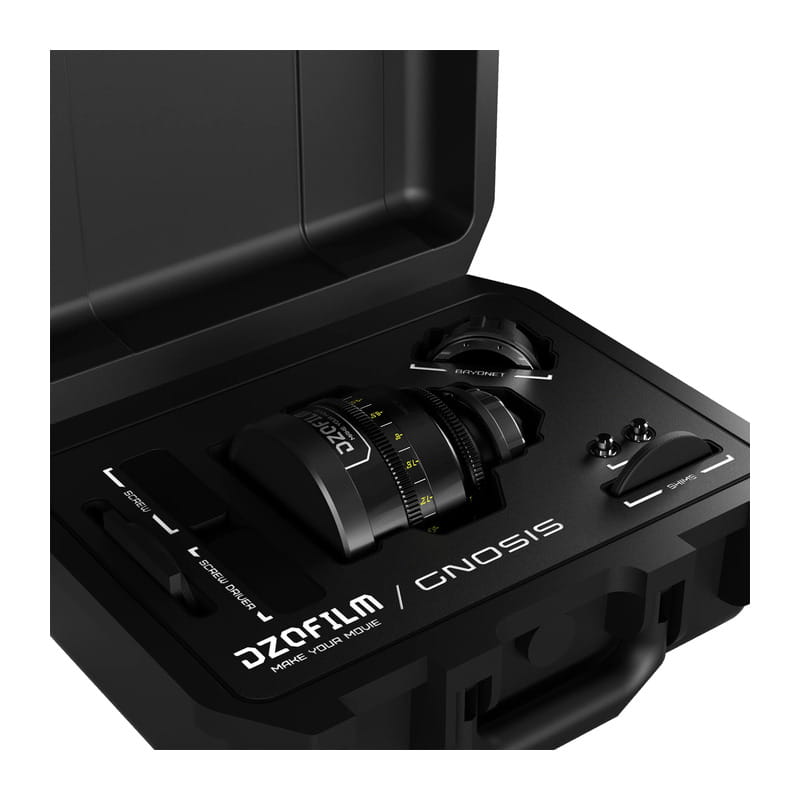 Gnosis Macro 24mm T2.8 メートル表示プライムレンズ(ハードケース付) DZO-G2428LPLM