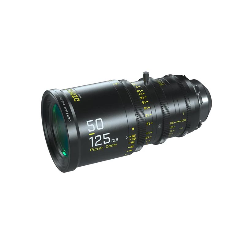 Pictor Zoom 50-125mm T2.8 Super35 Parfocal PL/EFマウント ブラック DZO-7220001B