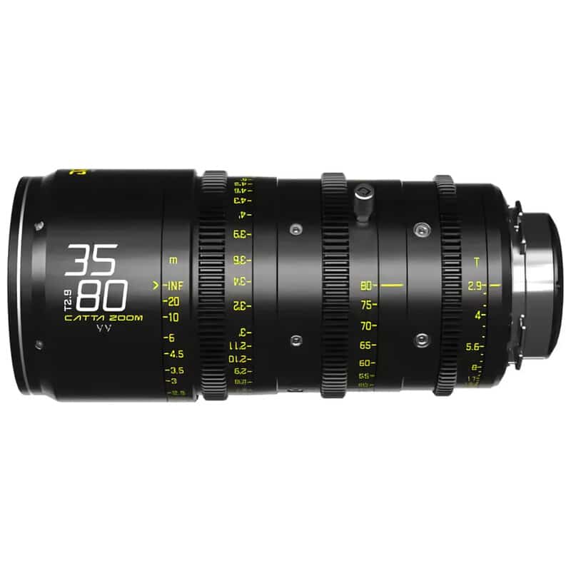 Catta Ace Zoom シネマズームレンズ バンドル PL/EFマウント18-35mm&35-80mm&70-135mm T2.9 ブラック DZO-FFCattaA3-BUNDLE