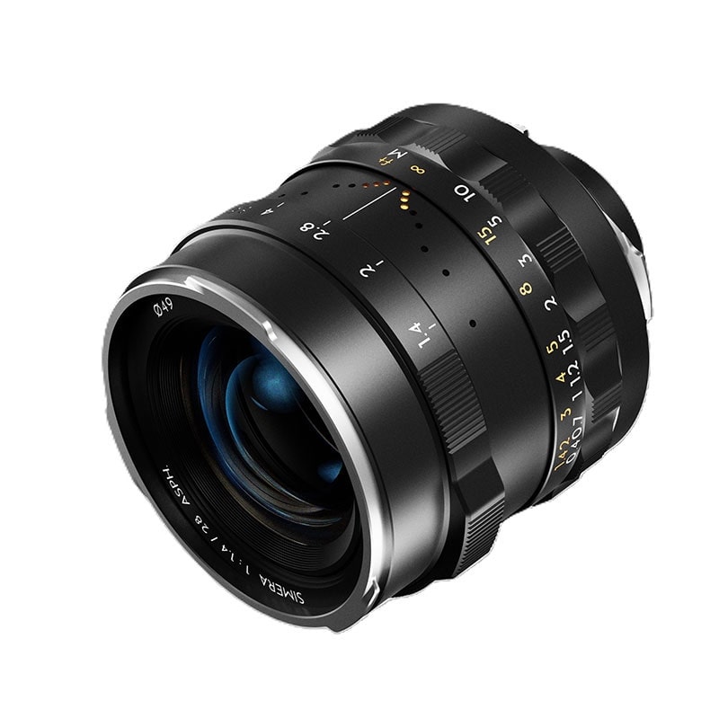 Simera 28mm F1.4 ライカ Mマウント ブラック
