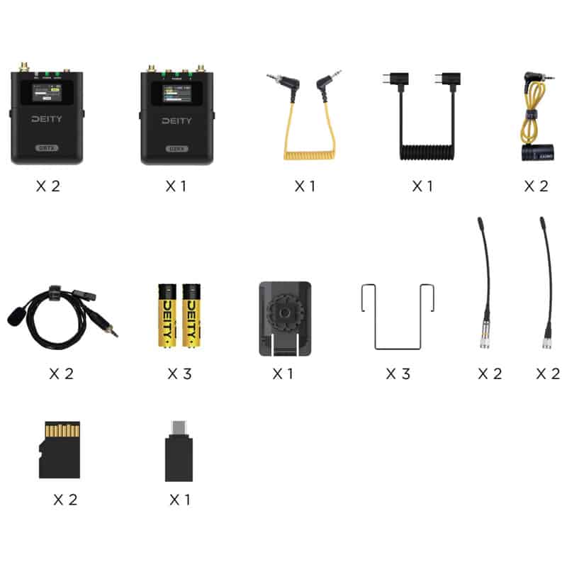 THEOS デジタルワイヤレス(JP B帯)2ch送受信機セット DBTX ×2式 + D2RX DP0402048C