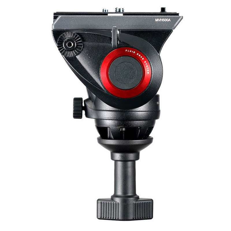 60mm Manfrotto プロフルード ビデオ雲台 フラットベース | MVH500AH
