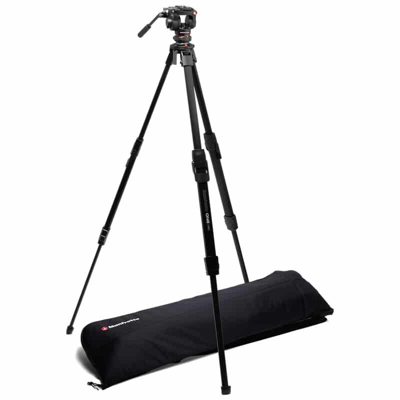 Manfrotto ONE Video アルミニウム三脚 500X フルード雲台キット