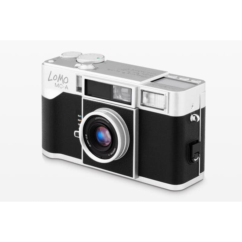 Lomo MC-A 35mm Film Camera Silver
