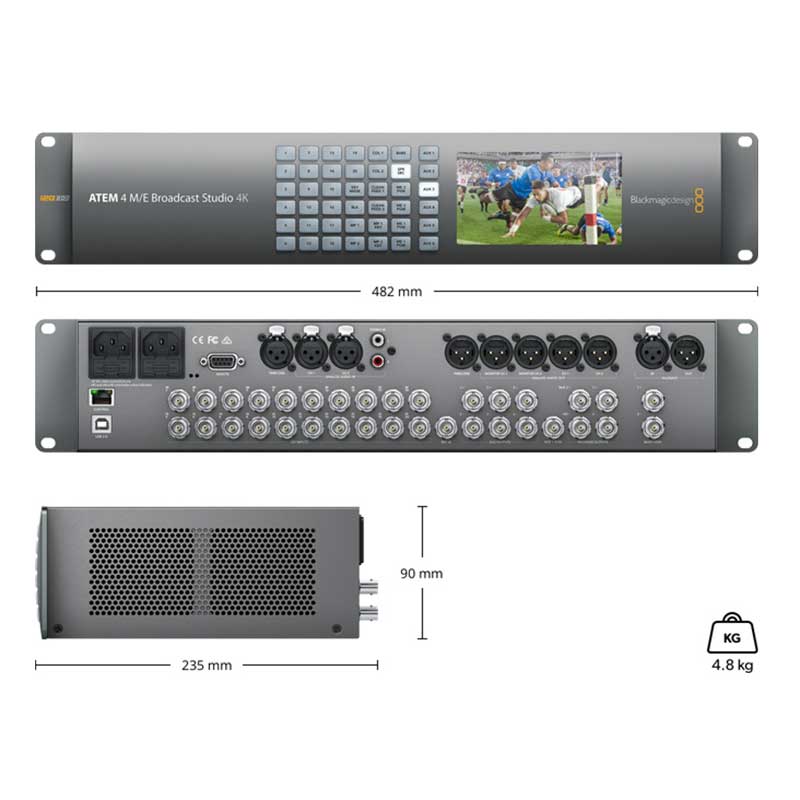 ATEM 4 M/E Broadcast Studio 4K