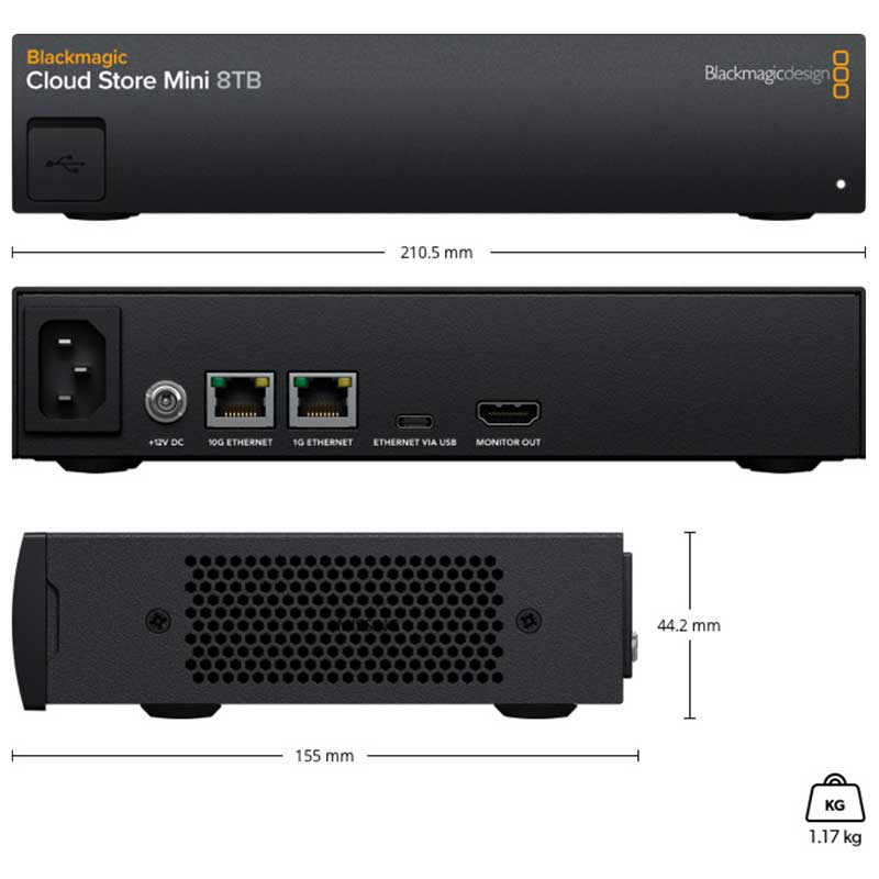 Blackmagic Cloud Store Mini 8TB