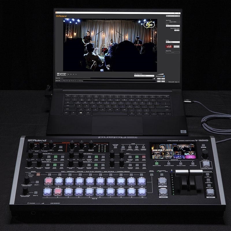 V-160HD ストリーミング･ビデオ･スイッチャー