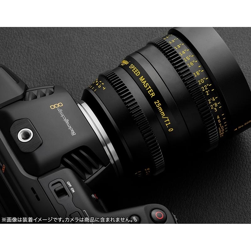 SPEEDMASTER CINEMA 25mm T1.0 ブラック マイクロフォーサーズマウント SPEEDMASTER T1.0/25mm MFT