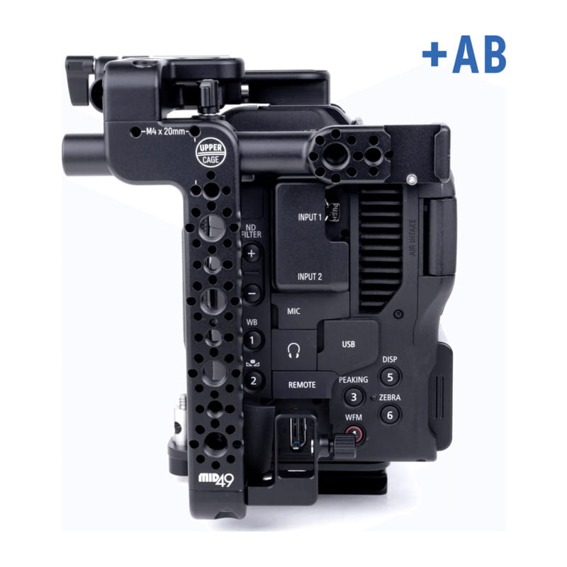 Upper Cage for Canon C70 + Audio Breakout AB-4 M49-CAG-CAN-C70AB