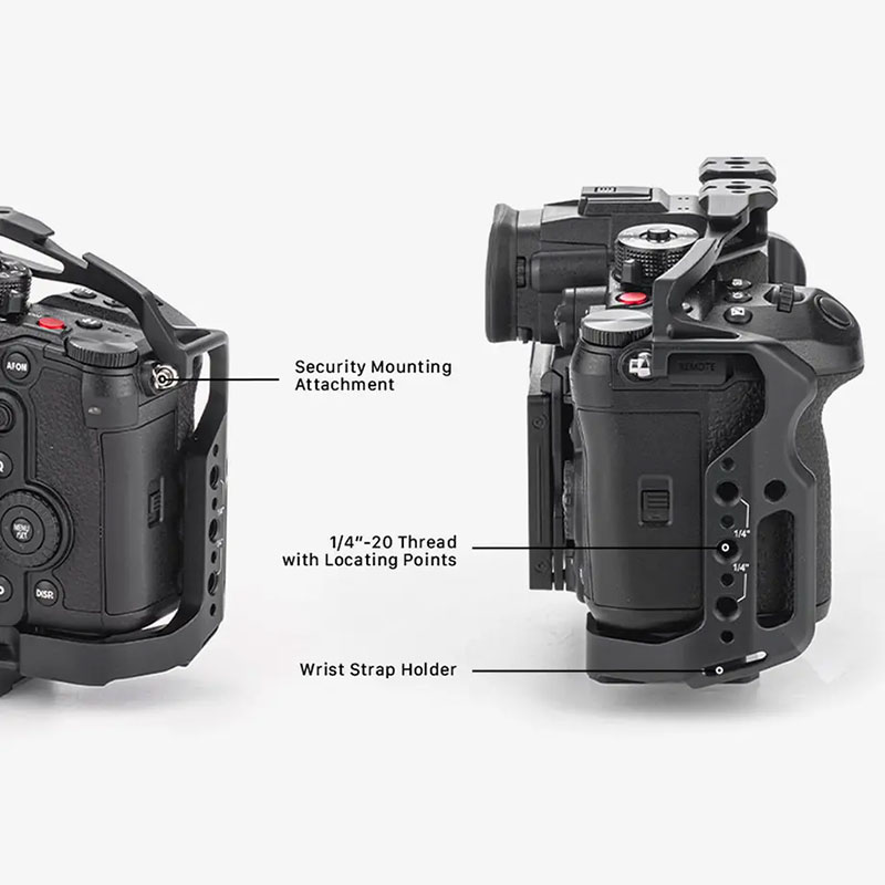 Camera Cage for Panasonic GH6 Pro Kit - Black TA-T15-B-B