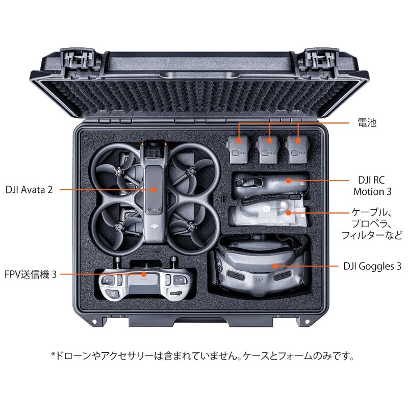 Avata 2 コンボ ハードケース DCP-AT20