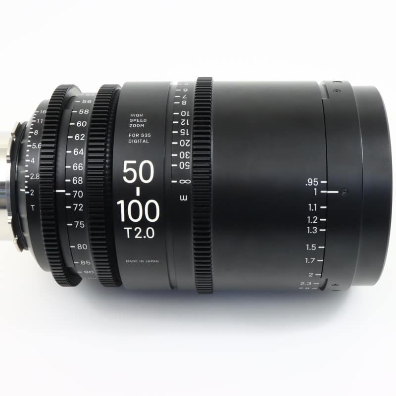 50-100mm T2/PL meter [High Speed Zoom Line 50-100mm T2 PLマウント メートル表示]