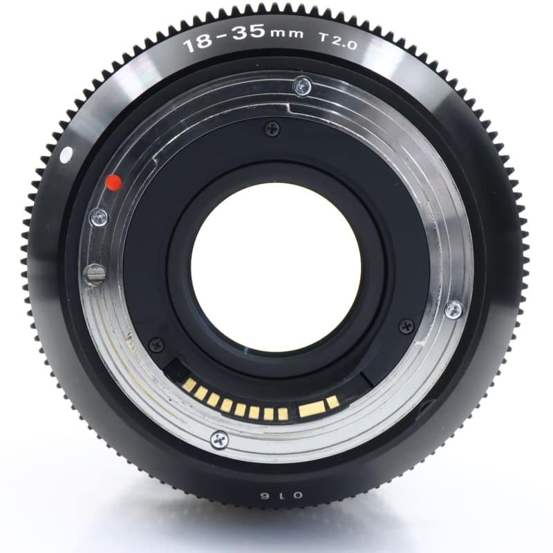 18-35mm T2/EF feet [High Speed Zoom Line 18-35mm T2 EFマウント フィート表示]