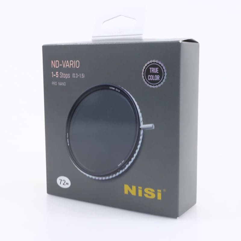 TRUE COLOR ND-VARIO 1-5 stops (72mm)