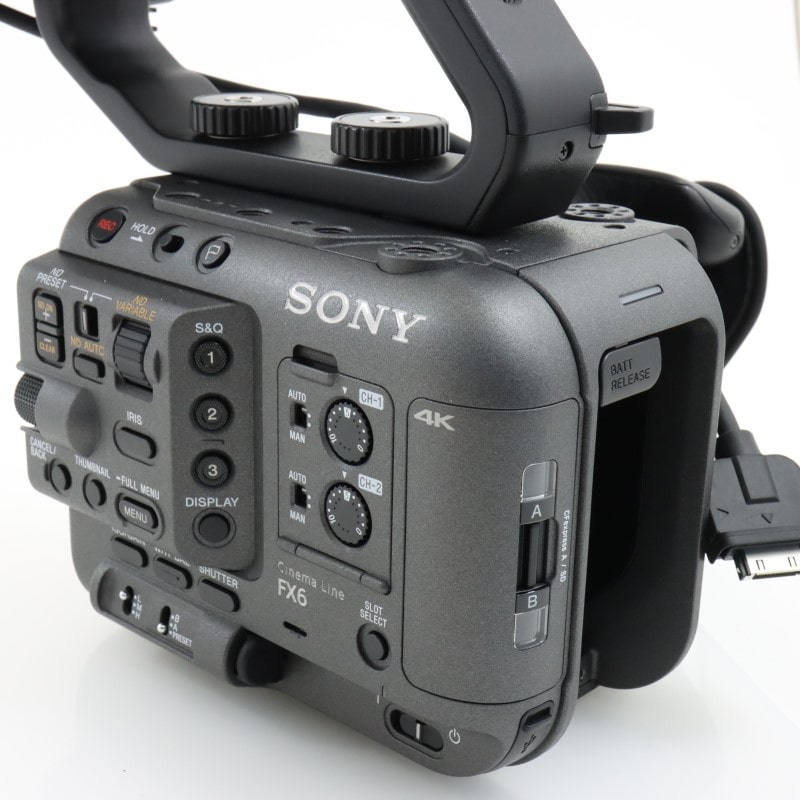 SONY (ソニー) ILME-FX6V [Cinema Line カメラ FX6 ボディ]（C2120122010263）｜シネマカメラ  (Cinema Cameras)｜中古｜フジヤカメラネットショップ