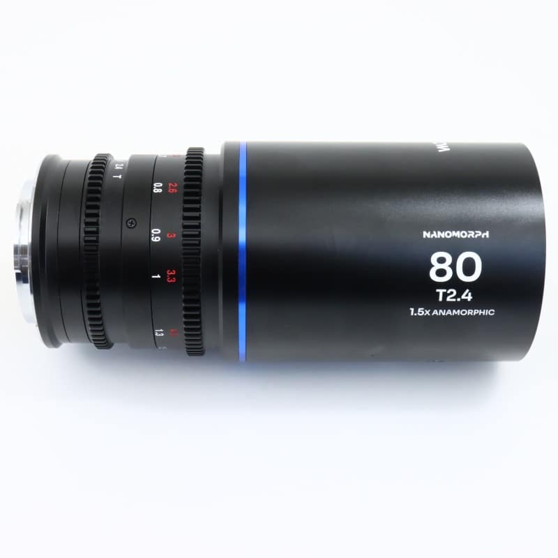 LAO0526 [Nanomorph 80mm T2.4 1.5x Cine Blue ソニーE]
