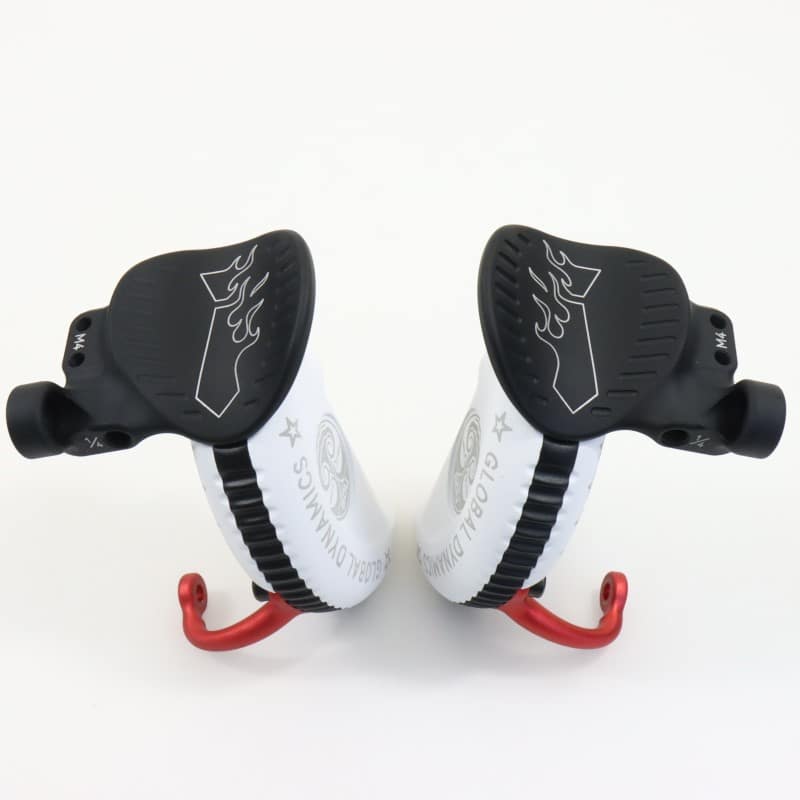 GLOBAL DYNAMICS UNITED Atlas Handle Set for RED KOMODO (White、 Left and Right)