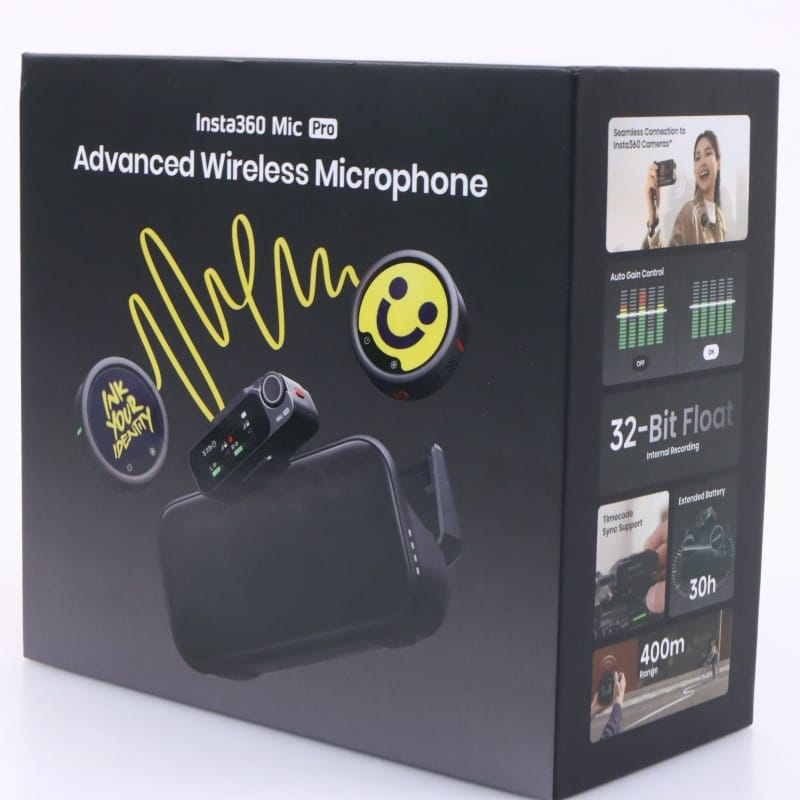 Insta360 Mic Pro (2 TX + 1 RX + 充電ケース)
