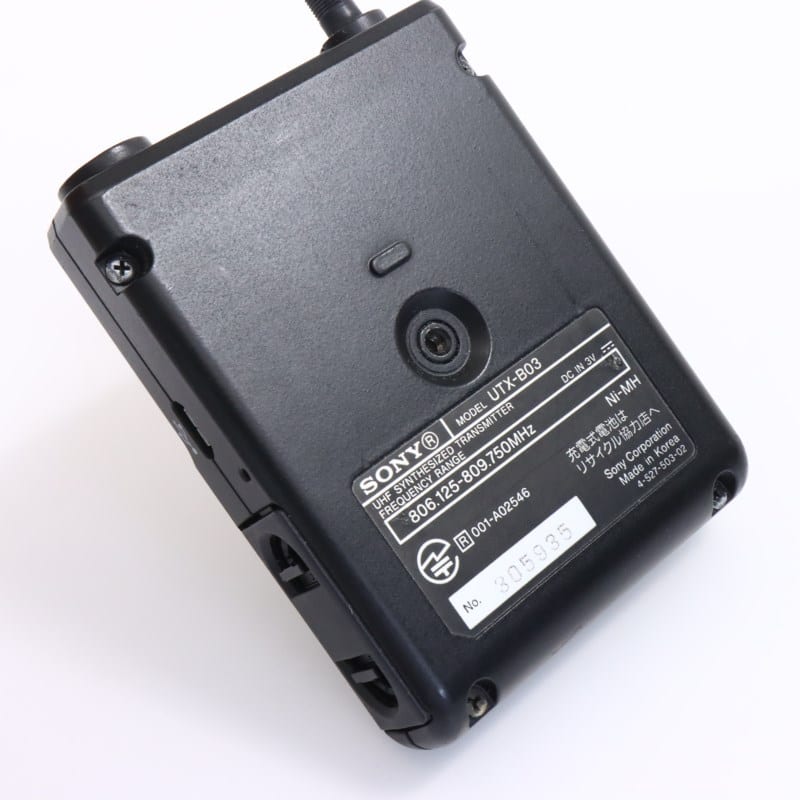 SONY UWP-D11 ワイヤレスマイクロホンパッケージ ABランク 中古