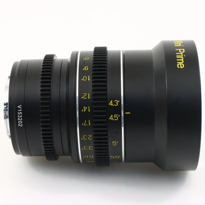 85mmT2.2 MFT-ft [Mini Prime 85mm T2.2(MFT) フィート表示]