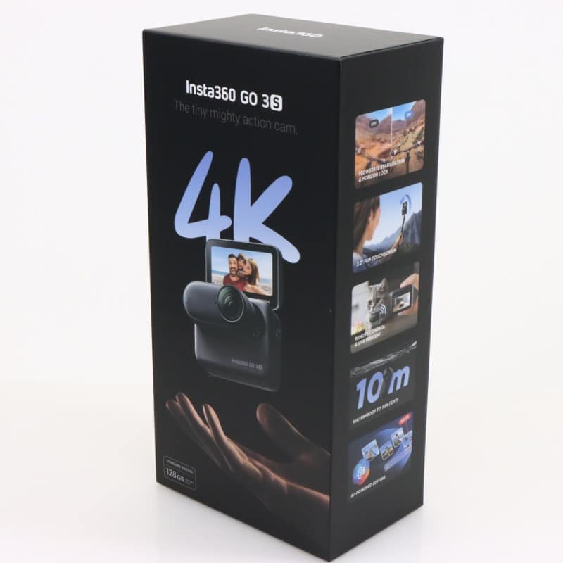 Insta360 GO 3S (128GB) ミッドナイトブラック CINSAATAGO3S13
