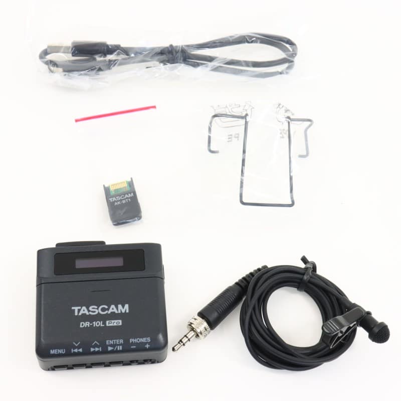 DR-10L Pro [32-Bit Float Field Recorder and Lavalier Mic]