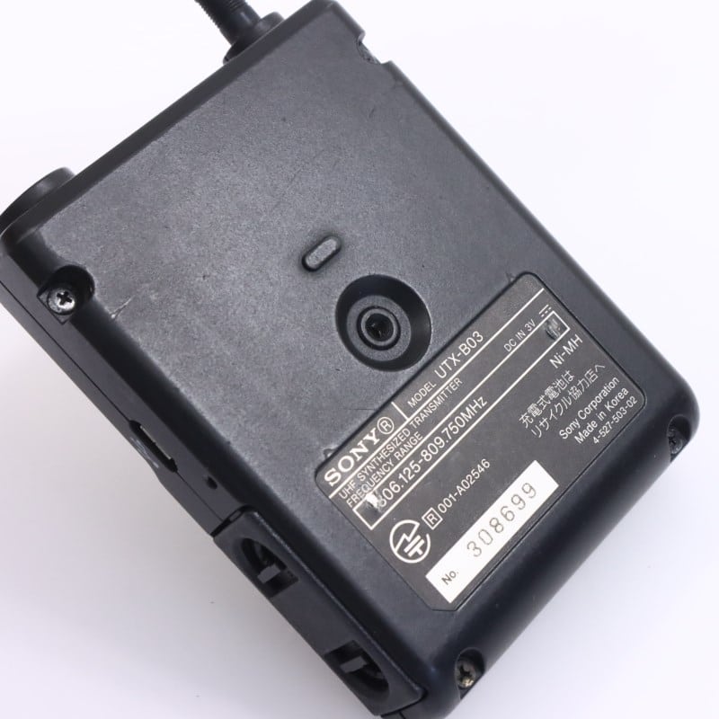 UWP-D11 ワイヤレスマイクロホンパッケージ