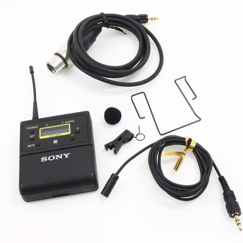 【新品未使用】SONY UTX-B40 ワイヤレスマイクシステム レンタル] SONY UTX-B40×2+URX-P41D+SMAD-P5 ワイヤレスマイク