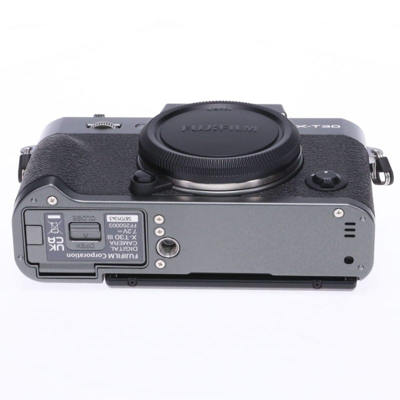 FUJIFILM X-T30 III ボディ チャコールシルバー 日本語・英語版