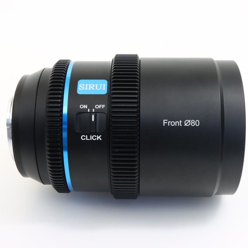 オートフォーカスアナモルフィックレンズ T1.8 S35 40mm E/ブルー 40AF133X-EB
