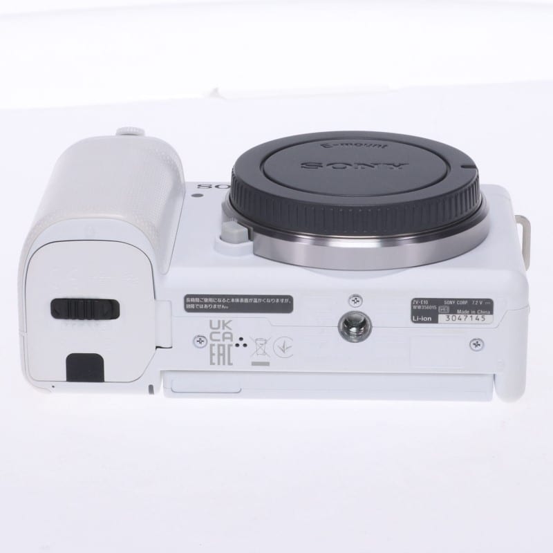 VLOGCAM ZV-E10 ボディ ホワイト ZV-E10W