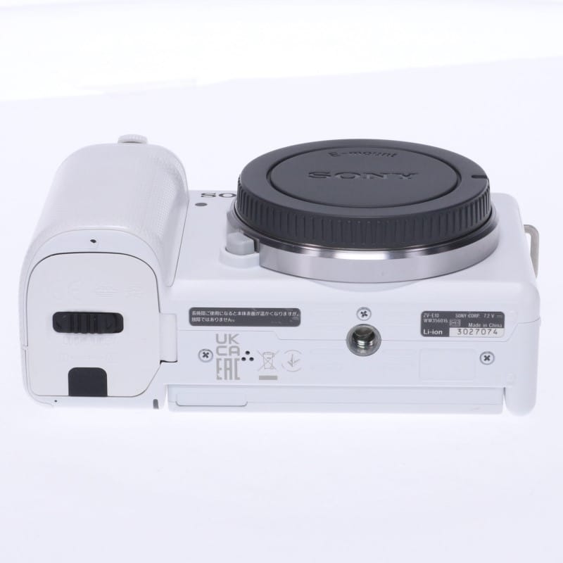 VLOGCAM ZV-E10 ボディ ホワイト ZV-E10W