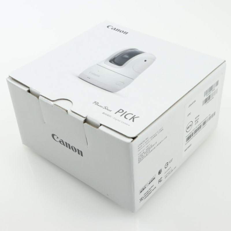 Canon PowerShot PICK(WH) [自動撮影カメラ ホワイト] 中古