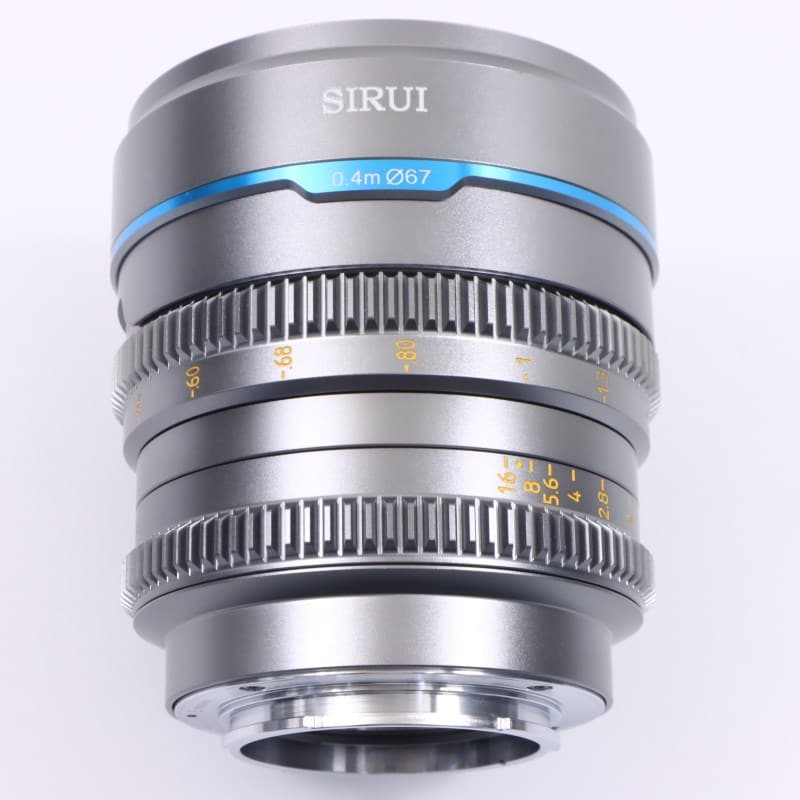 SIRUI 35mm T1.2 APS-C/S35 シネマレンズ E/グレー MS35E-G-JP AB+