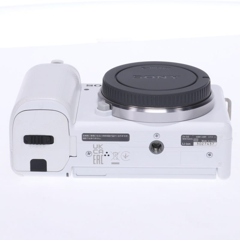 VLOGCAM ZV-E10 ボディ ホワイト ZV-E10W