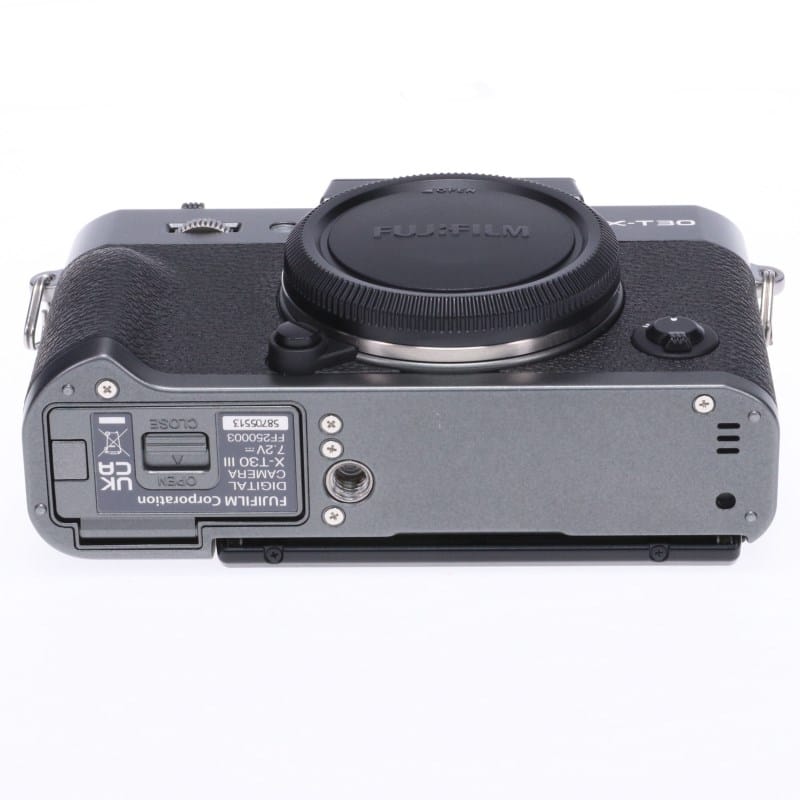 富士フイルム FUJIFILM X-T30 III ボディ チャコールシルバー 日本語