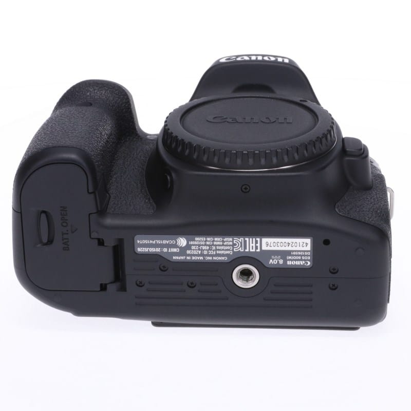 Canon EOS 80D ボディー AB-ランク 中古｜フジヤカメラ