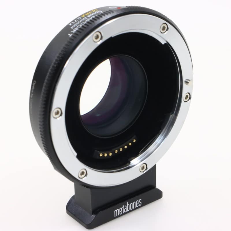 MB_SPEF-m43-BT8 [BMPCC4K用電子接点付キヤノンEF T SPEED BOOSTER ULTRA 0.71x]